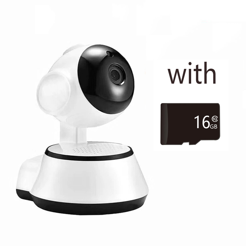 IP Camera V380 Pro HD Cloud Smart Surveillance Home Wireless Intelligent Auto Tracking Of Human Camera CCTV Network Wifi Camera: 1/4" / Eu plug