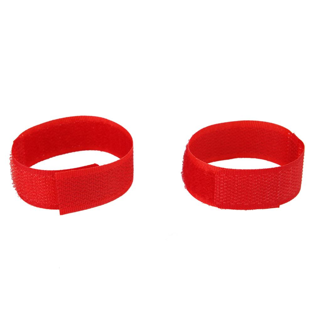 2PCS Chicken Collar Anti-Hook Noise Free Neckband Collars 18*2cm My Pet Chicken No-Crow Rooster Collar Supplies: Red