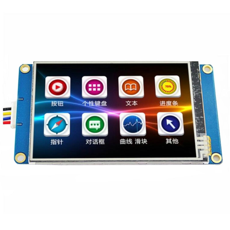 Nextion NX4832T035 3.5 inch HMI TFT LCD Touch Display Module 480x320 3.5" Resistive Touch Screen for Raspberry Pi 3 Arduino Kit