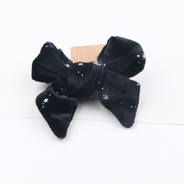 diy Halloween Haaraccessoires Donkere Strik Hoofddeksels Materiaal Grensoverschrijdend Meisje Haarspeld Haarband Cadeau Accessoires: Donkergrijs