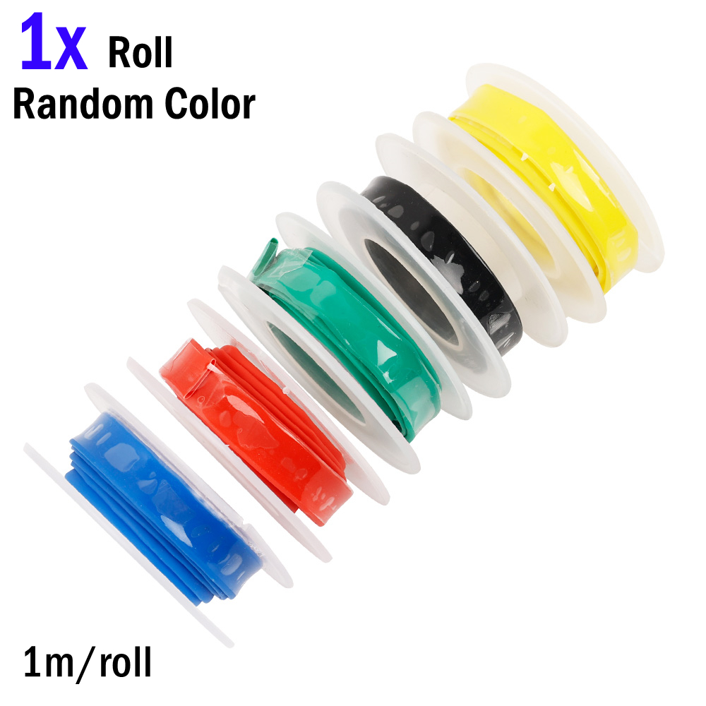 1M/Roll 6Mm Kabel Protector Krimpkous Mouw Voor Apple Iphone 13 12 11Pro Xr X xs 8 7 6 5 Ipad Charger Cord Reparatie Wrap: 1 Roll(random color)