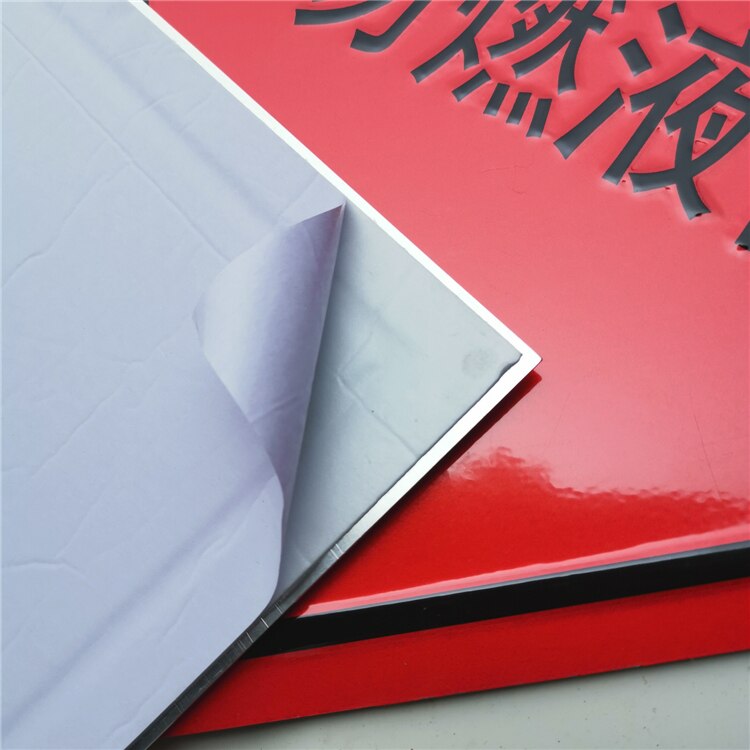 Aluminum plate flammable liquid 3 gas 2sign hazard warning sign tank truck oil tank truck transport vehicle standard car sticker