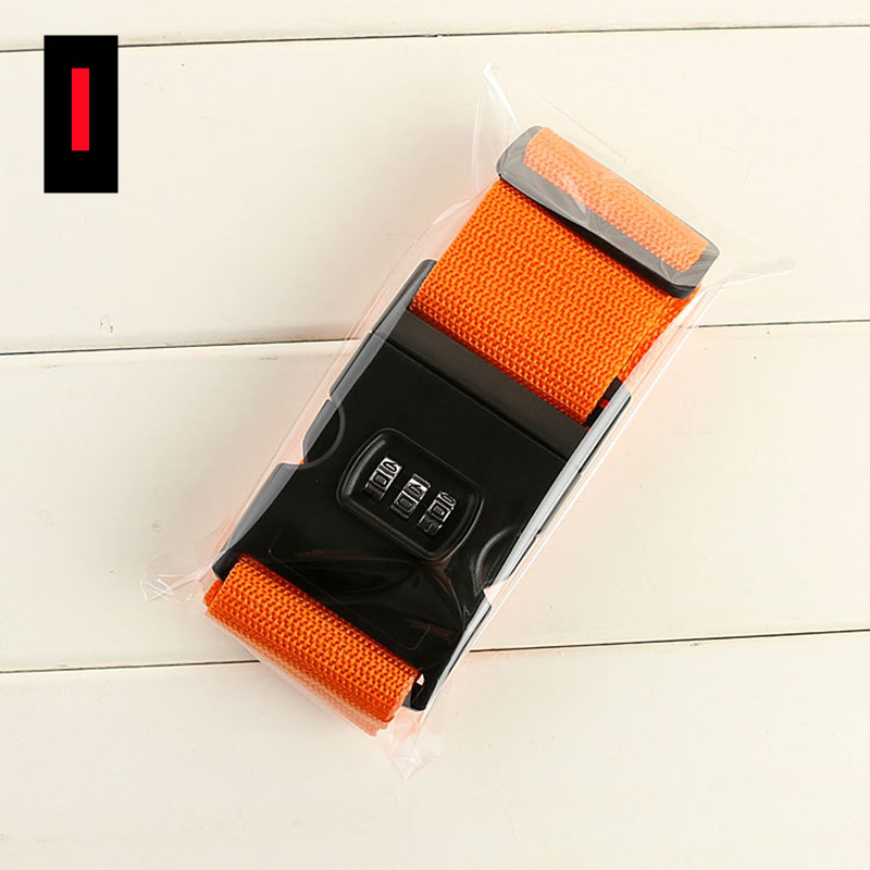 2/1PC Luggage Buckle Strap Anti-theft Password Lock Packing Belt Luggage Strap Bundling Belt Packing Belt Strap Suitcase Belts: 3/8" / WHITE