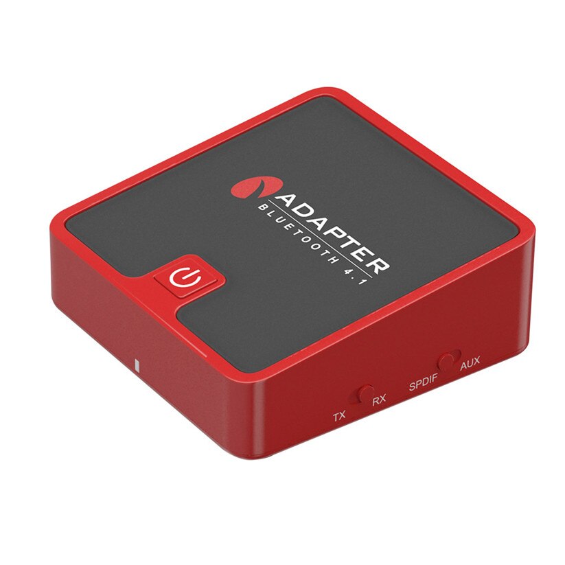 USB Bluetooth Adapters 2 in 1 Bluetooth Transmitter and Receiver Aptx Digital Optical Toslink Output td1229: Red