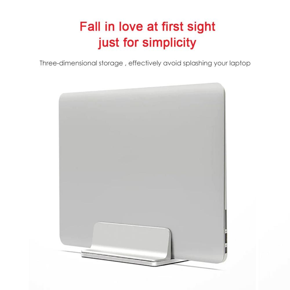 1/2 Ports Adjustable Aluminum Alloy Book Tablet Notebook Holder Standing Desk Laptop Stand Storage For Macbook Pro Air DELL iPad