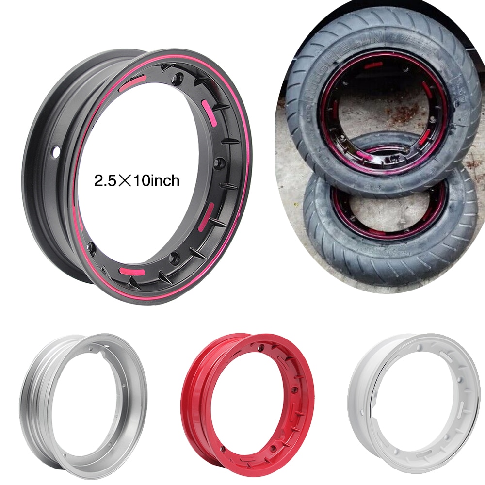 ZSDTRP, llantas para ruedas de motocicleta para lentegio Vespa PX LML T5 PX125 150 200 T5 ET3 10 pulgadas con tuerca, válvula de Oring y de inflado de carreras