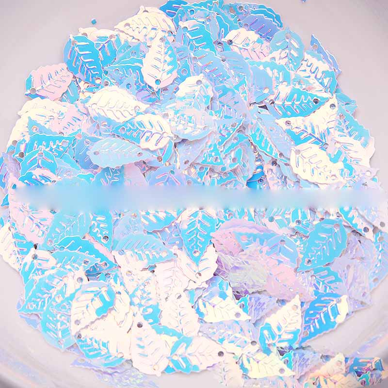 9 × 16mm leaf pailletten DIY handgemaakte gouden parel kralen kleding accessoires materiaal wedding Christmas party decoratie pailletten: 510