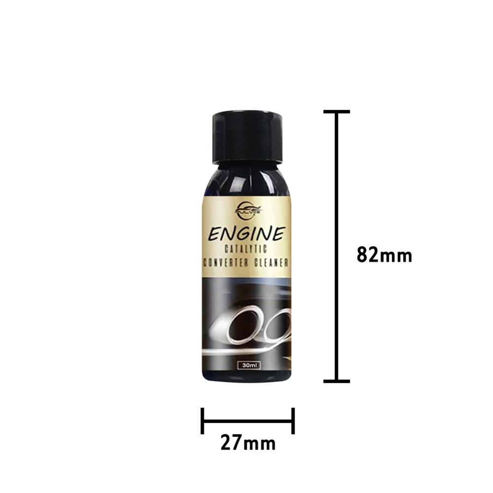 30ML Leistungsstarke Motor- Katalysator Reiniger Auto Kraftstoff Schatz Benzin Additiv Motor- Kohlenstoff Ablagerung Entfernen Auto Reiniger