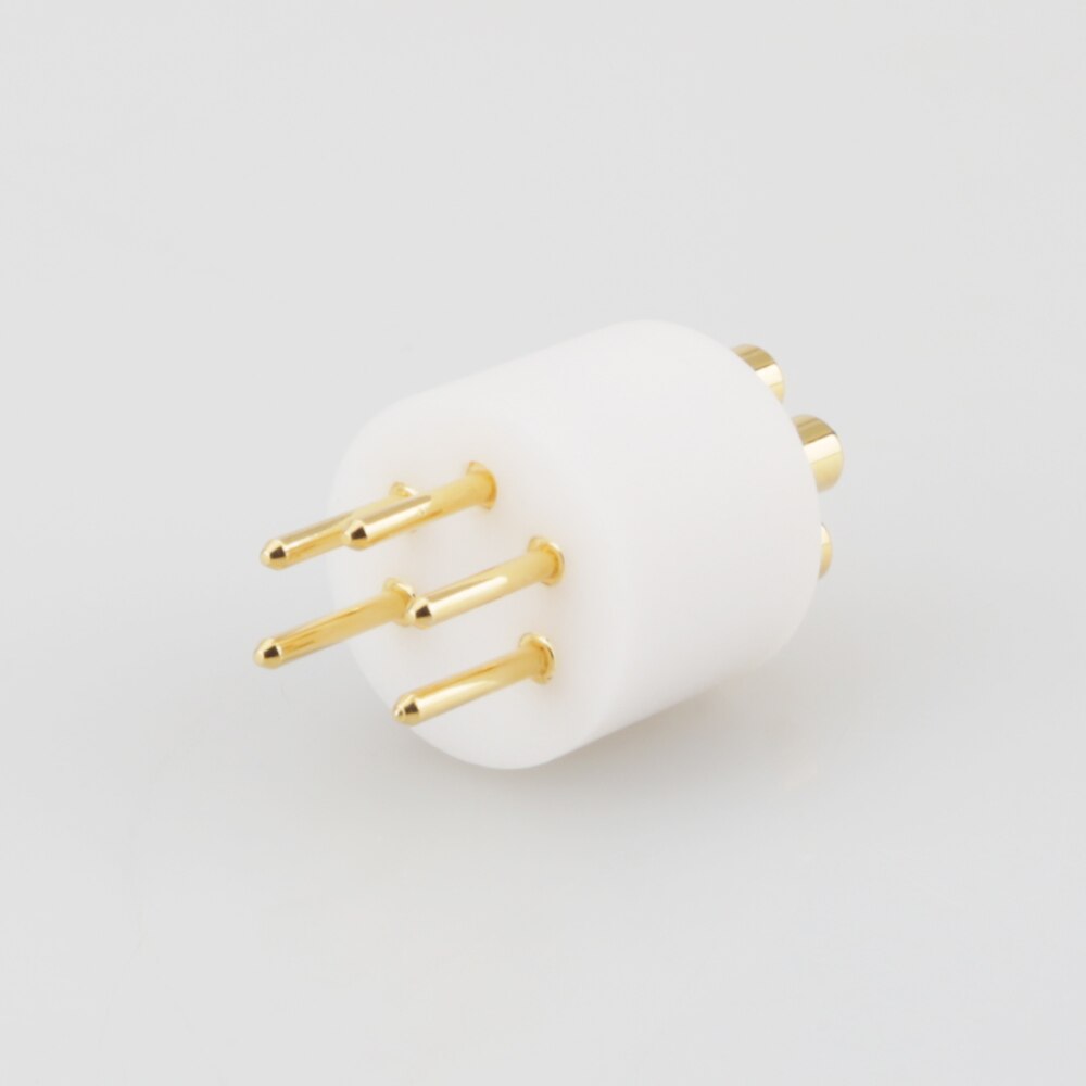 Viborg LP107G spina in rame puro M din placcato in oro, connettore din maschio a 5 spillo per braccio giradischi per REGA LINN ROKSAN progetto adornare