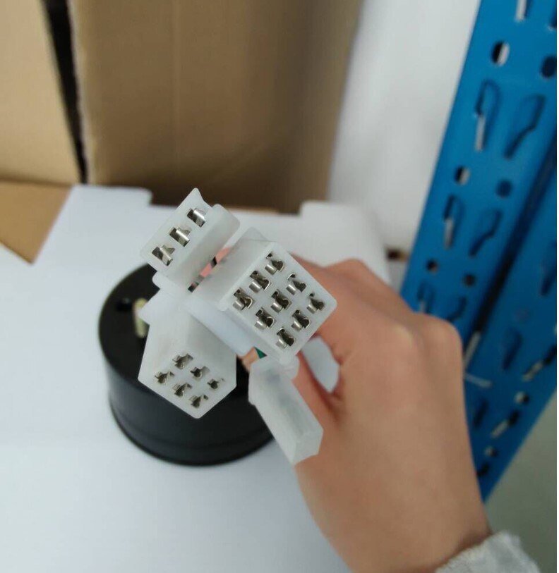 speedometer+tachometer+turning light +N gear+front light signal small baboon display for electric scooter tricycle motorcycle