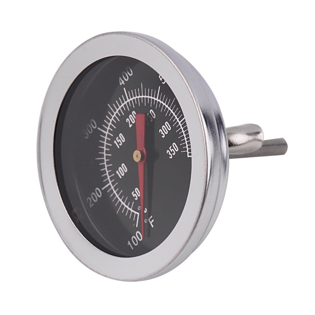 In Acciaio Inox Forno Termometri BARBECUE Fumatore Pit Grill Bimetallico termometro Temp Gauge con Dual Gage 500 Gradi di Cottura Strumenti: Default Title