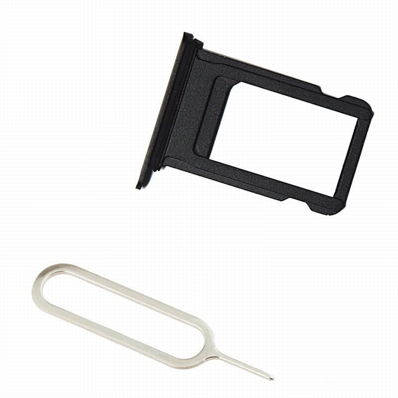 Ascromy Sim-kaart Houder Slot Lade Vervanging voor iPhone 7 Plus 5.5-inch 7 plus iPhone7Plus Adapter Tool Reparatie deel Accessoires