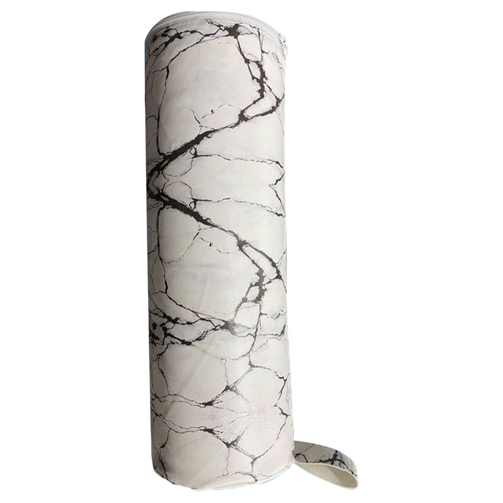 Non Slip Bench Press Accessories Cushion Board Thrust Weightlifting Standard PU Leather Barbell Mat Workout Thickened Exercises: White 15x40cm