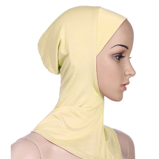 Foulard musulman pour femmes, voile, Hijab, foulard, turban, chapeau islamique: 13