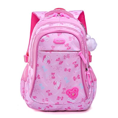 YK-Leik Borse da Scuola bambini zaini Per Le ragazze Adolescenti Leggero impermeabile Borse da Scuola bambino ortopedia zaini: pink