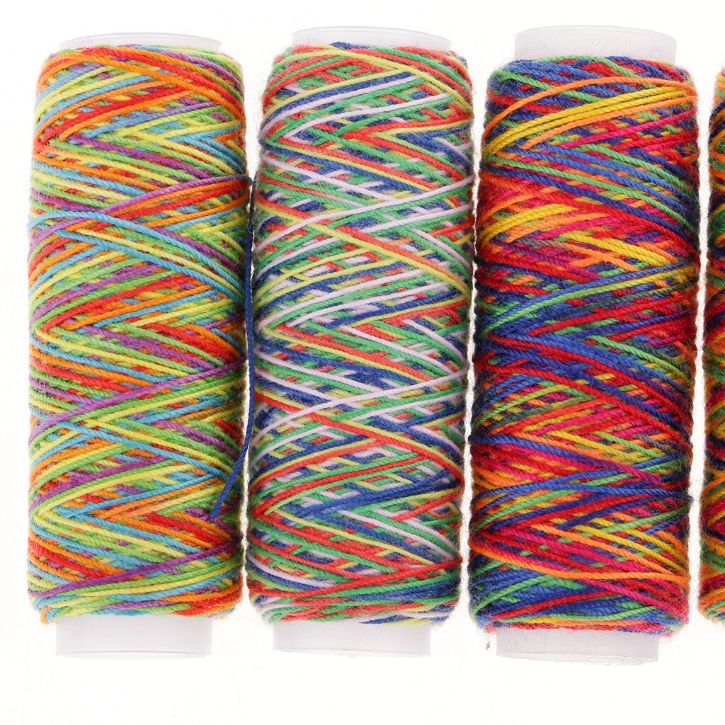 LANTRO JS Handige Polyester Naaigarens, 30 Kleuren Handige