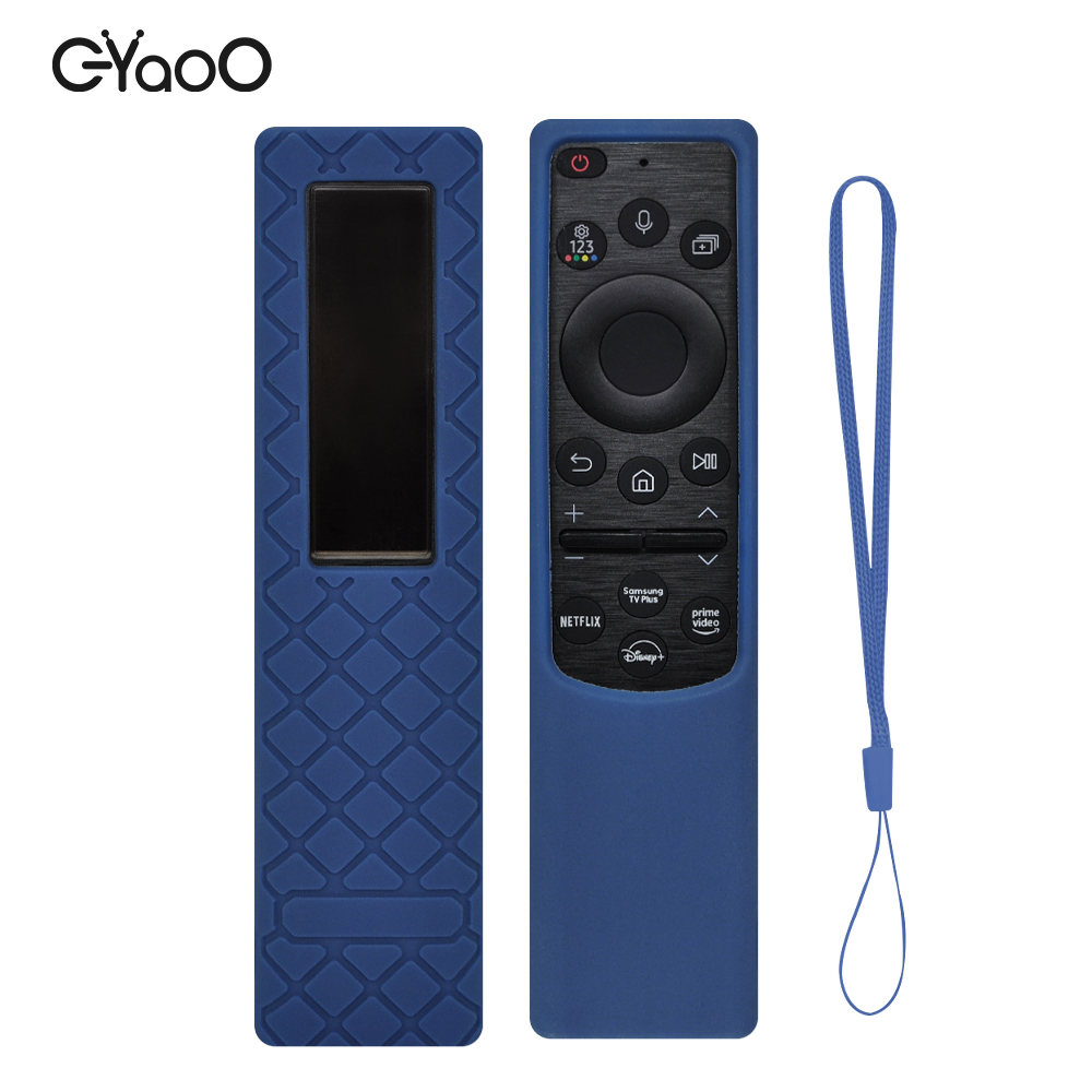 Samsung BN59-01385 BN59-01386 TM2280E Silikonowa osłona do pilota Samsung Smart TV Solar Cell: Niebieski