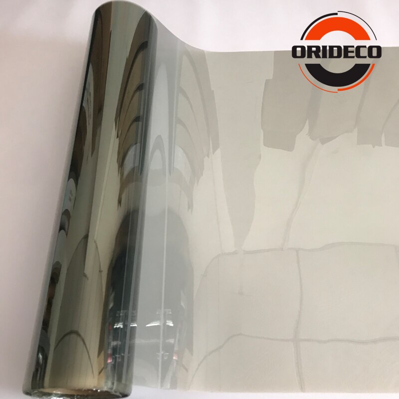 50CM Width Grey Car Window Film Insulation Solar Tint Stickers UV Reflective VLT 70% Solar Protection Film For Car Home Window