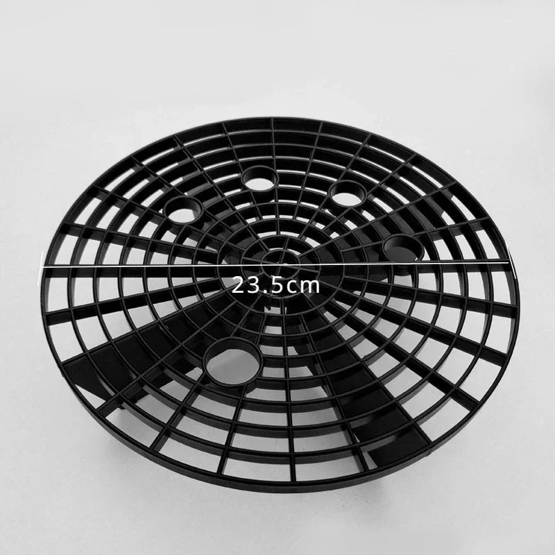 Strumento per la pulizia della rete di protezione della rondella Secchio per lavaggio con inserto in plastica antigraffio Automobili Filtro a grana per isolamento della sabbia di alta qualità: WHITE