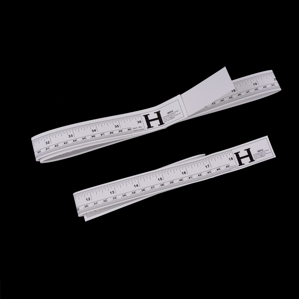 1 PCS 45/90cm Self Adhesive Metric Measure Tape Vinyl Ruler For Sewing Machine Sticker