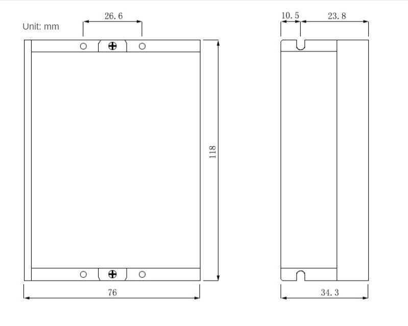 Dm542 stepper motor driver, 128 subdivision, nem17,23,34 for 2-phase and 4-phase stepper motors20-50vdc 4.2a for cnc controller