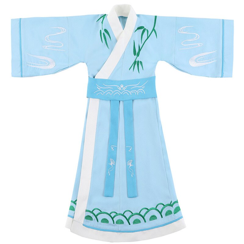 Kinderen Traditionele Kostuum Jongen Hanfu Gewaad Kleding Kids Tang-dynastie Oude Chinese Volksdans Kostuums Outfit