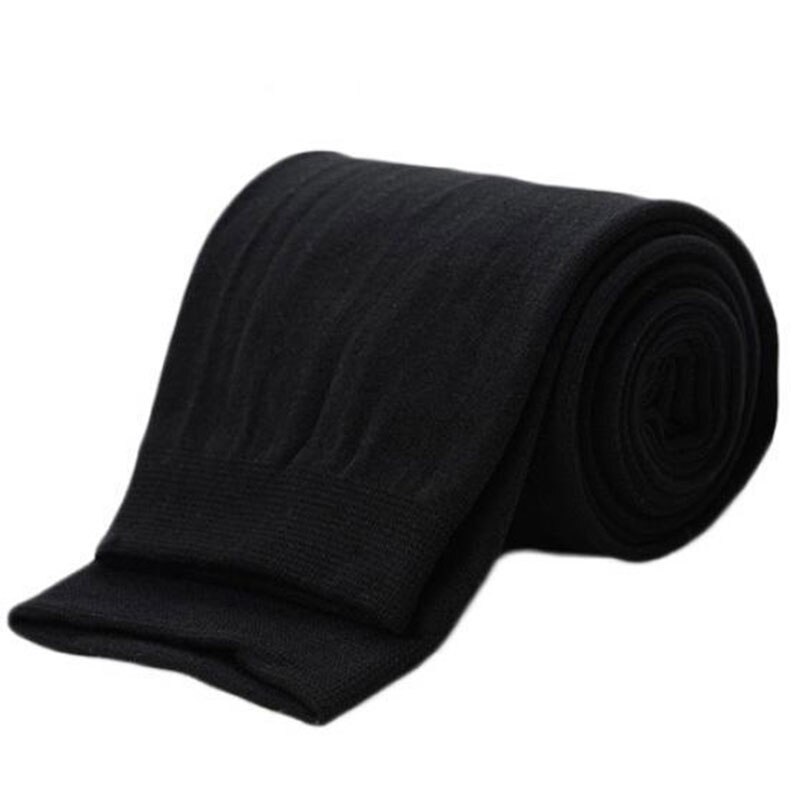 Leggins gruesos de terciopelo para mujer, leggins a la altura del tobillo para mantener el calor, Color sólido, cintura alta, Leggings de talla grande, ropa barata de China: Black