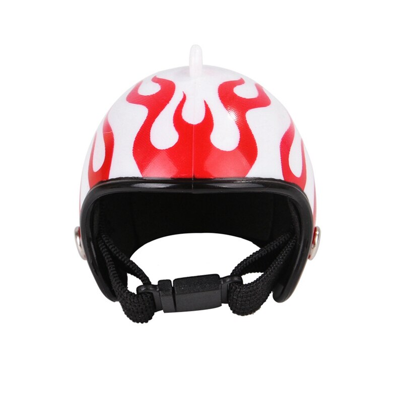 1Pcs Cute Plastic Chicken Hat Helmet Chicken Protection Head Cover Small Pet Hard Hat Bird Headgear Pet Supplies Hat Costume: A