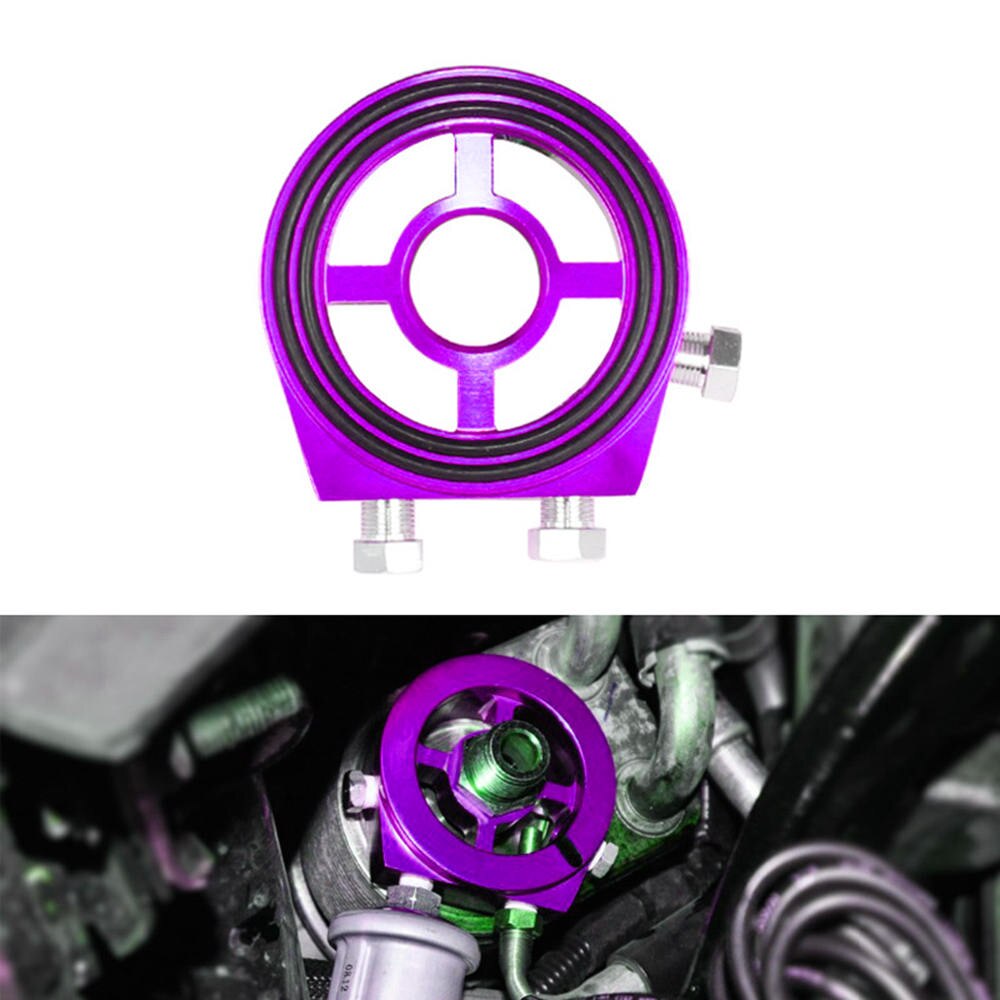 M20 X 1.5 Oil Filter Temp Pressure Cooler Gauge Sandwich Plate Adapter Sensor Rd