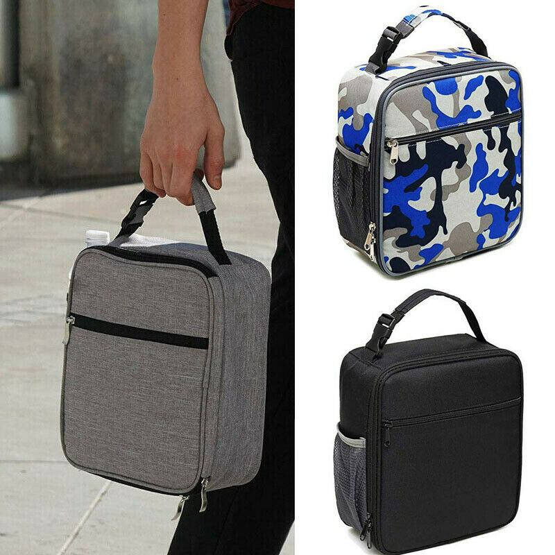 Insulated Lunch Bag Coolbag Work Picnic Food School Storage Lunchbox Thermal Bag
