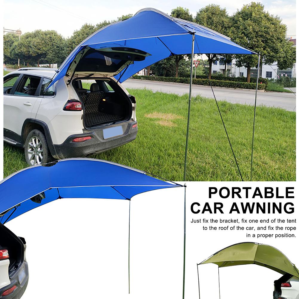 Auto camping telt letvægts vandtæt turisttelt multifunktion bruger rejsetelt til suv mpv trailer teardrop sedan