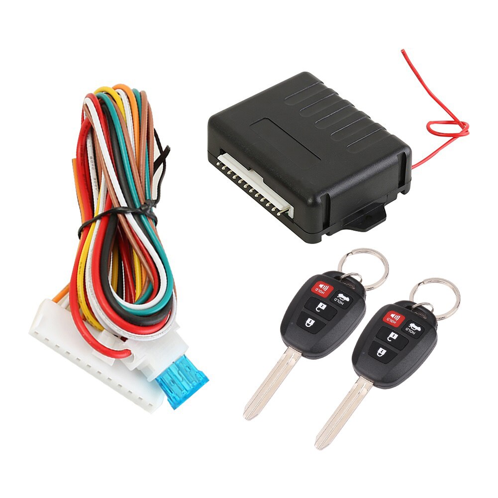 Car Door Locking Kit Entry Alarm System Auto Remote Central Keyless 410/T245 for Outdoor Parts Personal Car Supplies: C
