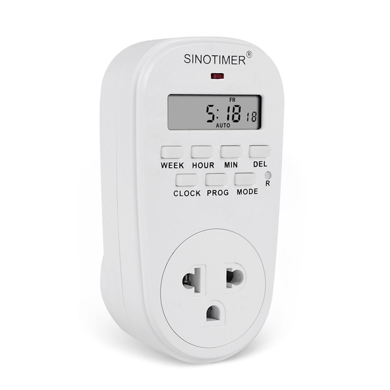 Minuterie numérique, prise de courant, Programmable, 7 jours, 220V, compte à rebours, Module Trig
