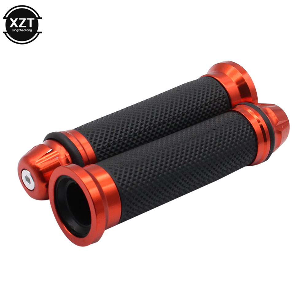 Motorcycle Grips Hand Rubber Pedal Biker Handlebar Clench Modified Handle Throttle Turn Grip Settle Handle Grips 22/24mm