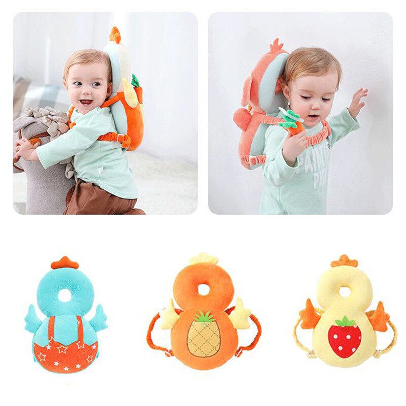 Bébé oreiller doux tête Protection oreiller -né enfant en bas âge oreiller PP coton rebond bébé tête Protection coussin bébé soins sûrs