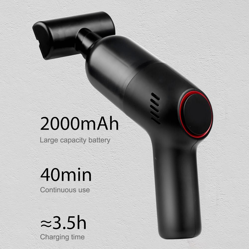 Staubsauger Handheld Auto Staubsauger Leistungsstarke Saug Staubfänger Sammler USB Aufladbare Hause Büro Staubsauger