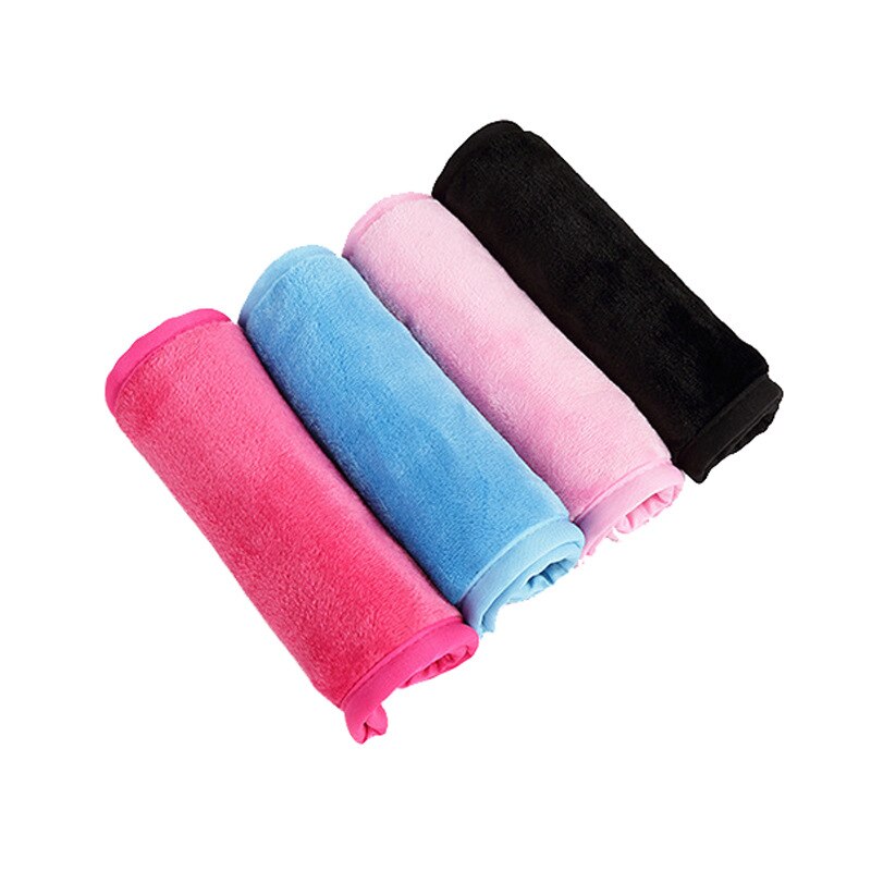 1Pc Herbruikbare Gezicht Wassen Microfiber Handdoek Make Remover Pad Doek Gezicht Handdoek Beauty Tool