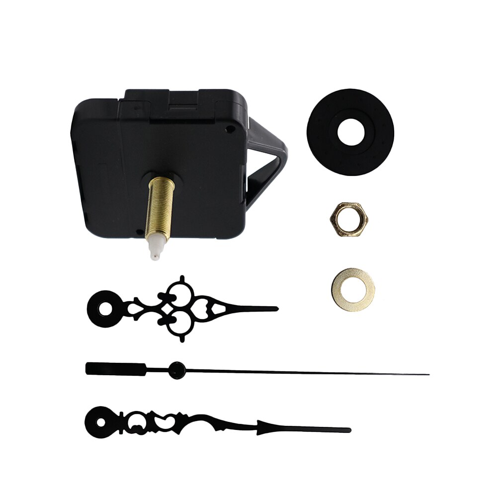 DIY Clock Accessories Movement Metal Clock Pin Parts Long Axis Hook Clock Movement Compact Wall Clock Movement