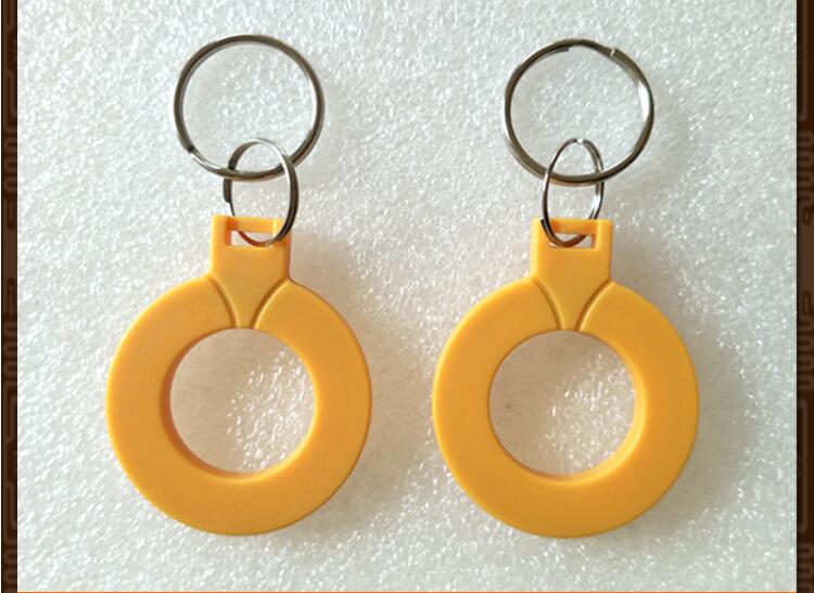 50PCS 13.56MHZ CPU keychain CPU elevator card FM1208-10 cpu keyfobs