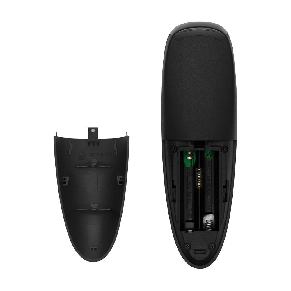 Mando a distancia G10s pro para caja Android tv, dispositivo inalámbrico y micrófono con giroscopio, con retroiluminación, Control por voz, 2,4G, IR, aprendizaje