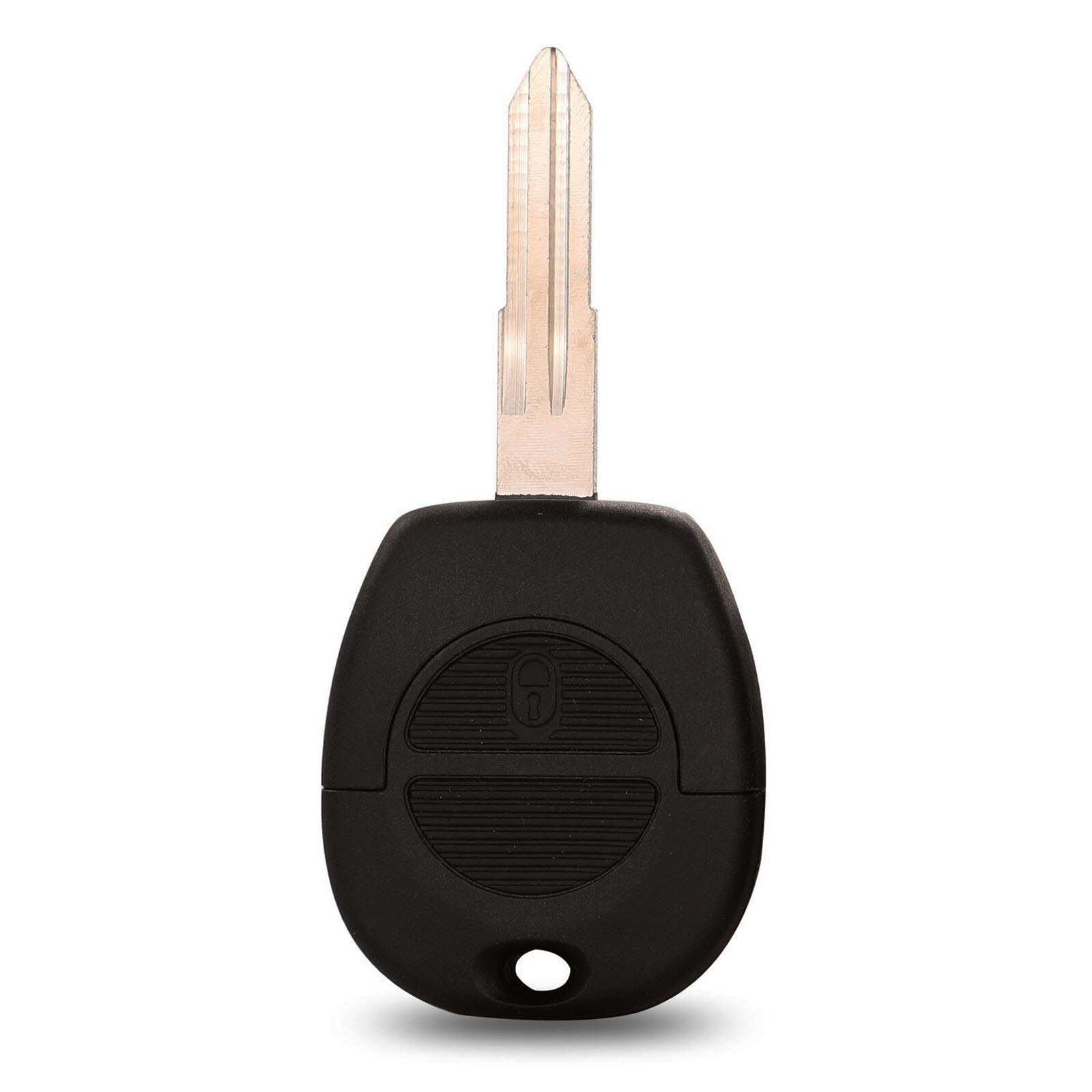 Kutery-carcasa de llave a distancia de coche para Nissan Almera Maxima Micra Primera Serena Terrano Nsn14 o Nsn11 hoja sin cortar, 2 botones: Nsn11 Key shell