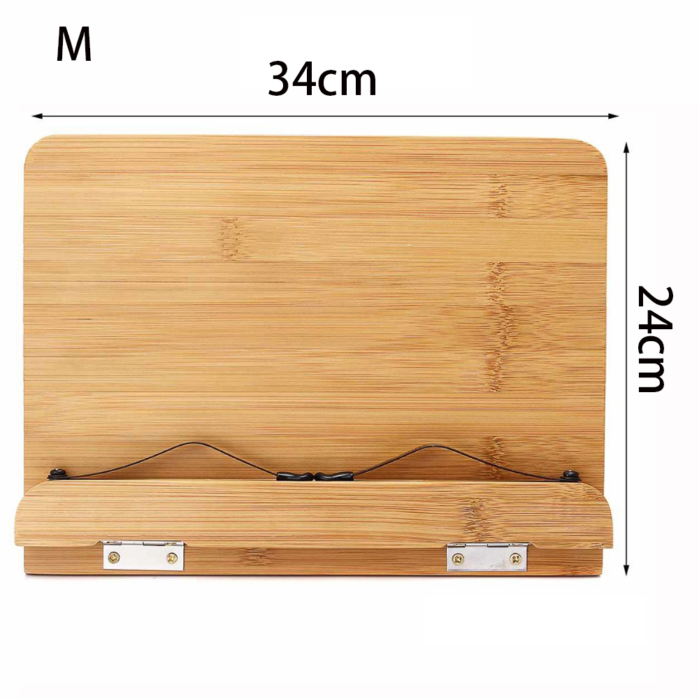 Draagbare Verstelbare Boekenhouder Lade En Pagina Paperclips-Kookboek Lezen Bureau Stevige Standaard Voor Boeken Lichtgewicht Boekenstandaard: Donkergrijs