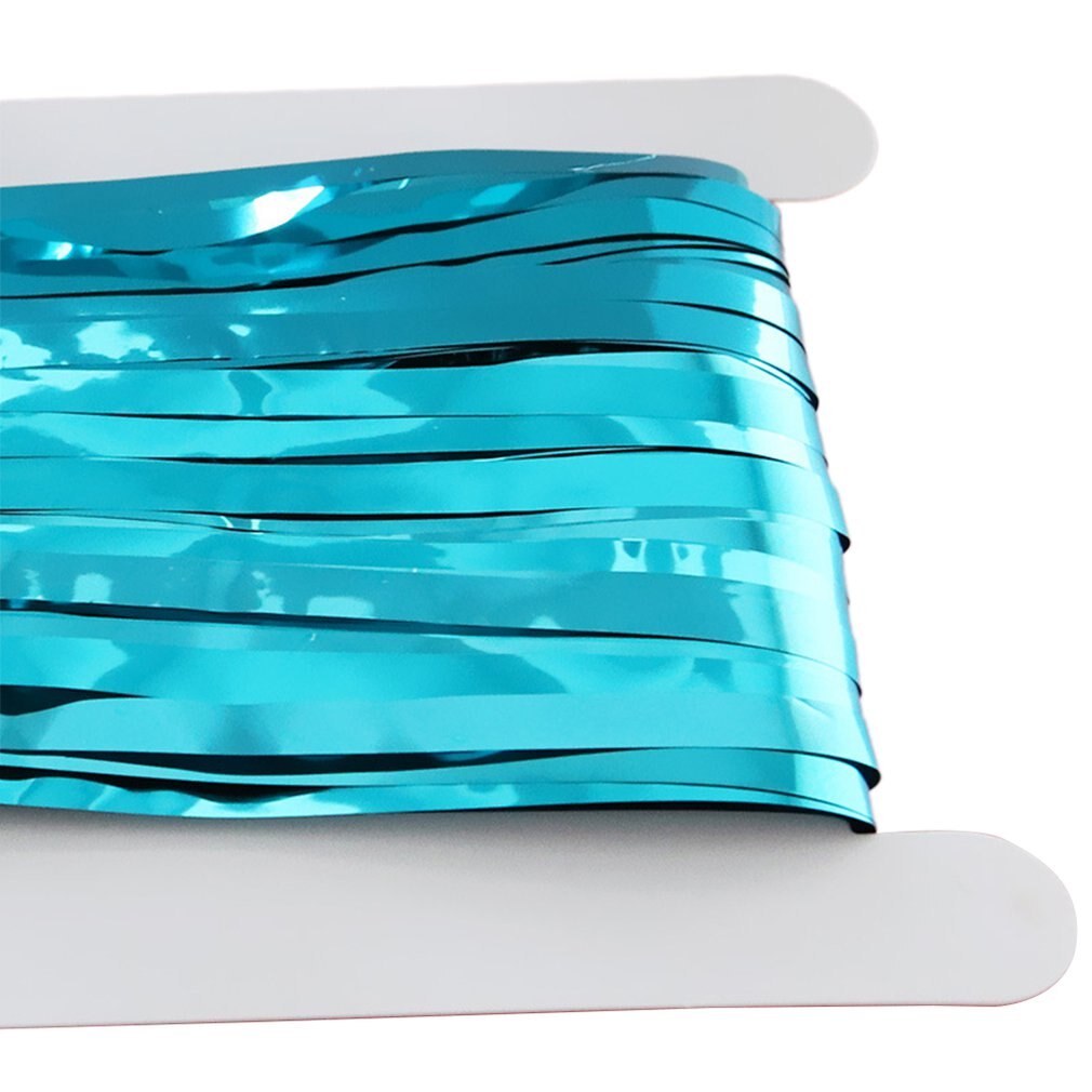 Party Backdrop Curtain Metallic Foil Fringe Shimmer Backdrop Birthday Wedding Party Wall Decoration Photo: Purple Pink