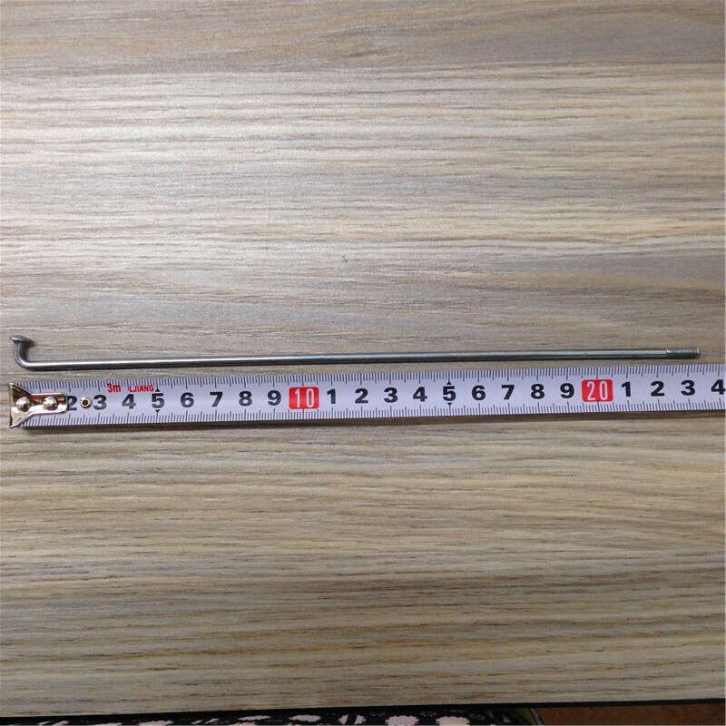 36x Fahrrad Speichen 14G 235mm Kohlenstoffstahl Silber - Für Mountainbike