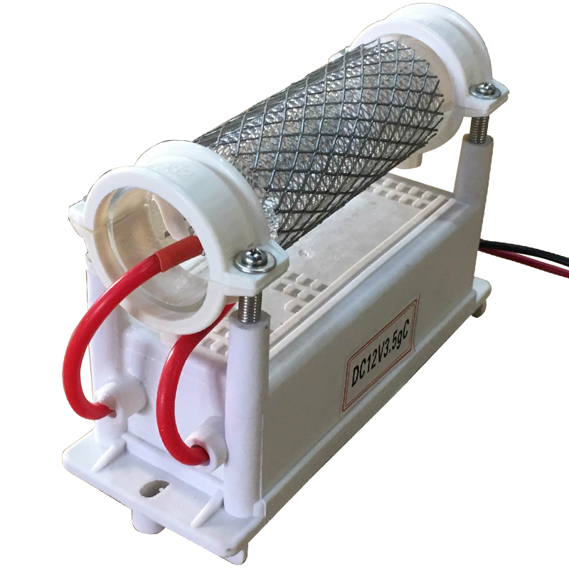 ATWFS zamontowany na pojeździe generator ozonu 12V 3.5G oczyszczacz powietrza sterylizator ozonu rura kwarcowa ze stali nierdzewnej Ozonator powietrza