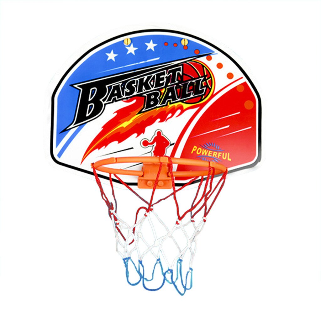 Transparent wall hanging basketball board Mini Basketball Hoop Set Over The Door Plastic Toy Backboard S imple Assembly