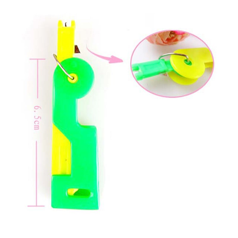 Automatic Sewing Needle Threader Simple Hand Tools Plastic Needle Thread Tools Plastic Handle Sewing Accessories home products