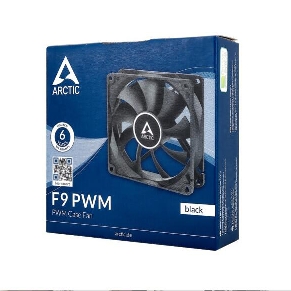 ARCTIC – radiateur CPU F9 PWM REV.2, ventilateur 9cm, 4 broches PMW, réglage de la température, refroidisseur maître 90mm