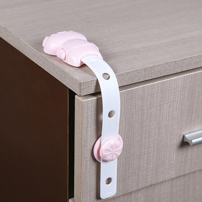 Baby Bear Safety Cabinet Lock Children Protection Kids Drawer Locker Infant Baby Security Cupboard Child Proof 3 Choices