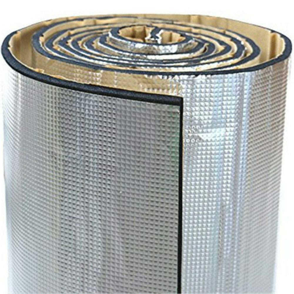 Hoge Temperatuur Weerstand Thermische Warmte Isolatie Mat 5Mm Zilveren Niet-brandbare Vlamvertragende Covers Auto Accessoires